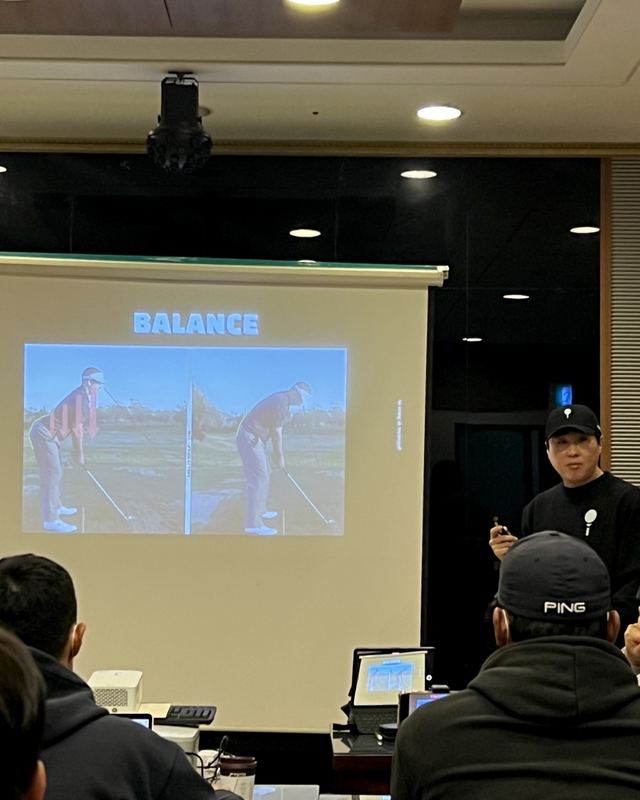 골프코치 강의 — BALANCE
