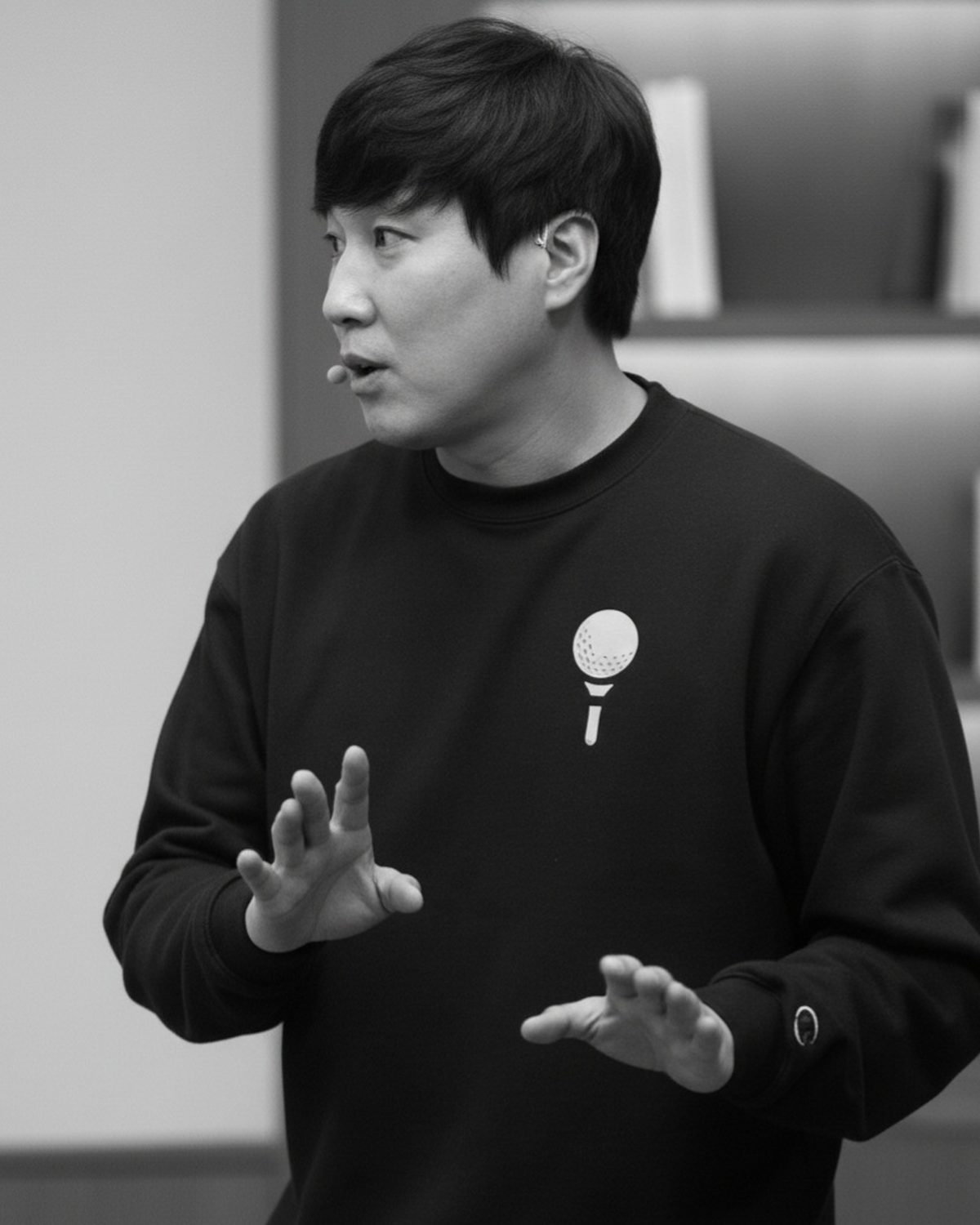 코치 대상 강의를 진행하는 나승욱 프로