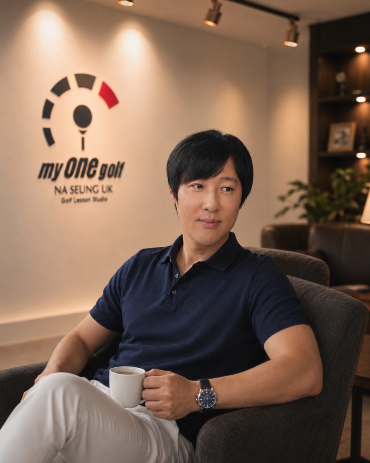 MYONEGOLF 스튜디오의 나승욱 프로